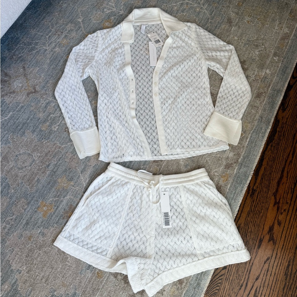 Jonathan Simkhai swimsuit cover up set